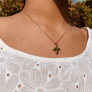 Collier personnalisé croix