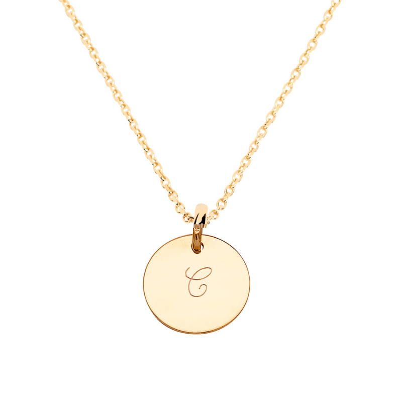 Collier personnalisé petite médaille 