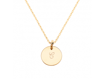 Collier personnalisé petite médaille 