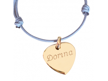 Bracelet personnalisé coeur