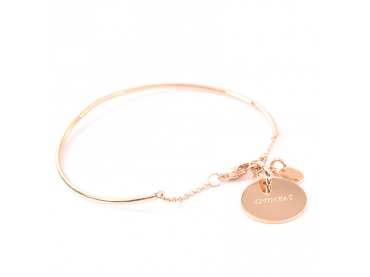 Bracelet jonc charms enfants