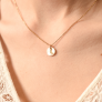 Collier petit coeur personnalisé