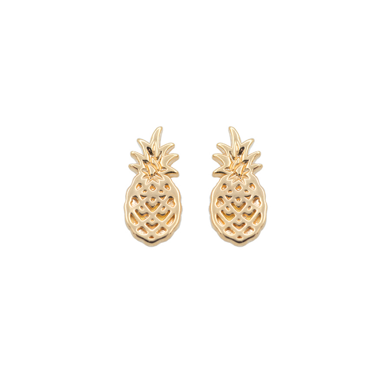 Boucles d'oreille ananas