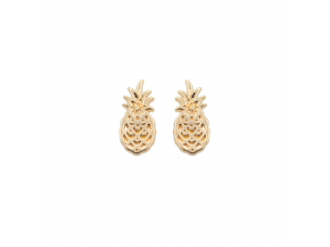 Boucles d'oreille ananas