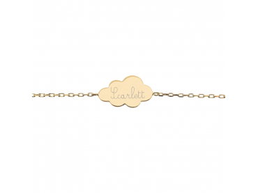 Bracelet chaîne nuage enfant