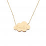 Collier nuage plaqué or isabelle b