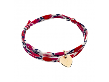 Bracelet enfant Liberty fin coeur