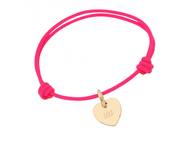 Bracelet personnalisé mini coeur