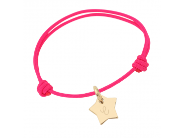 Bracelet charm étoile