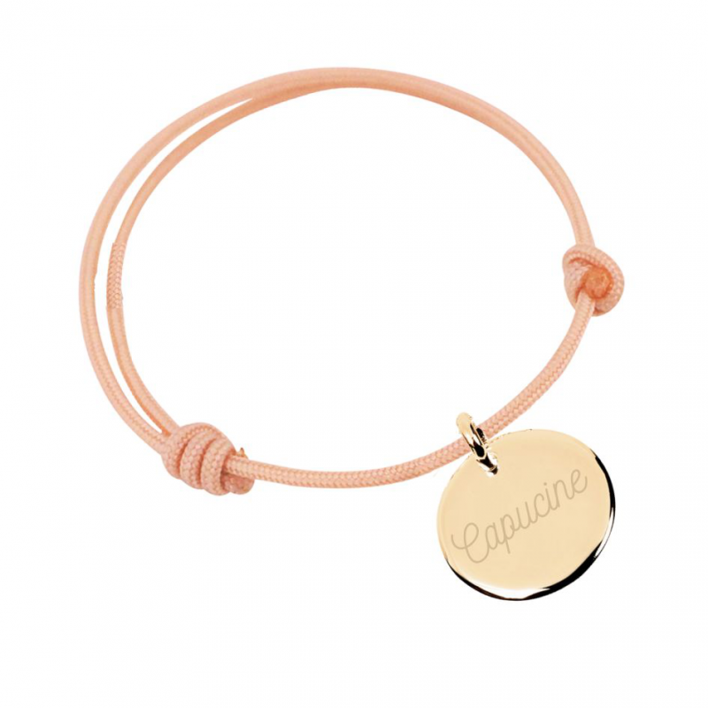 Bracelet personnalisé médaille