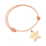 Bracelet charm étoile
