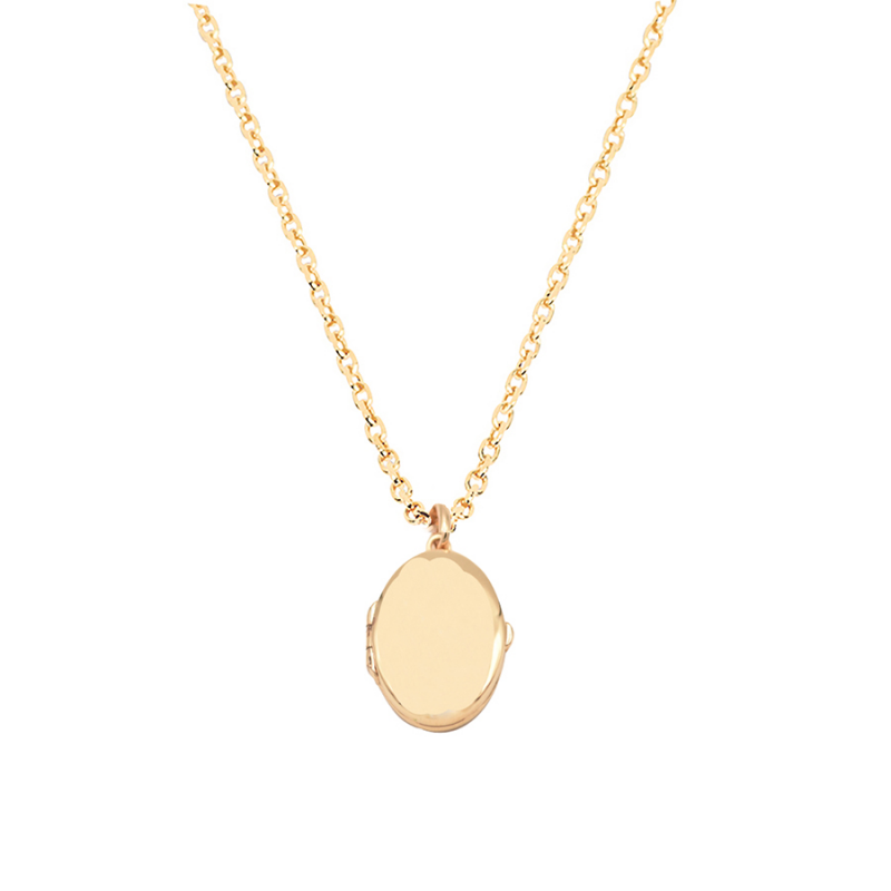 Collier médaillon secret