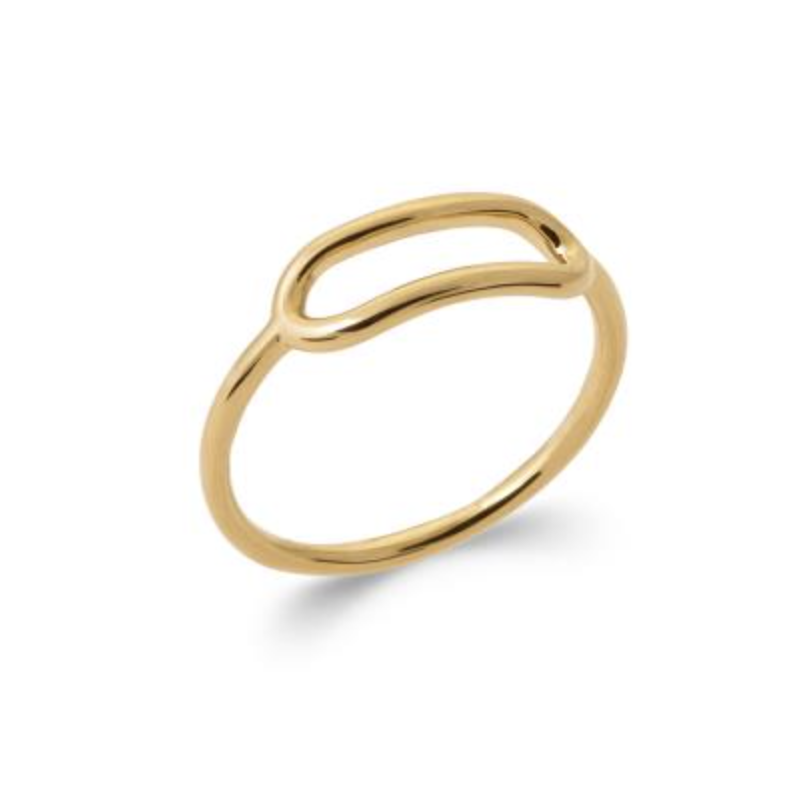 bague ovale