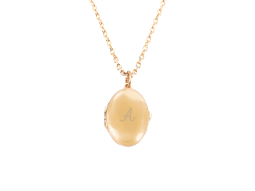 Collier médaillon secret