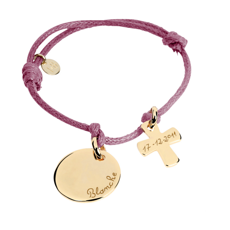 Bracelet personnalisé enfant Liberty, bracelet prénom, cadeau