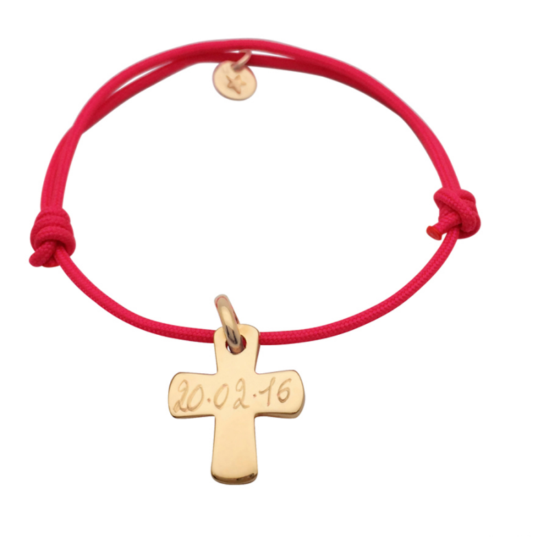 Bracelet personnalisé croix