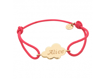 Bracelet personnalisé nuage