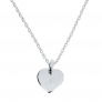 Collier petit coeur personnalisé