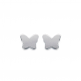 Boucles d'oreilles papillon en argent