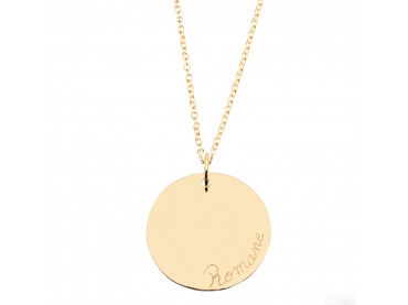 Collier Grande Médaille personnalisé